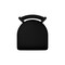 Holland Bar Stool Co 30" Stationary Bar Stool, Black Wrinkle, Black Vinyl Seat 40030BWBlkVinyl - alternate 4